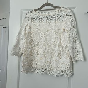 J Jill lace top